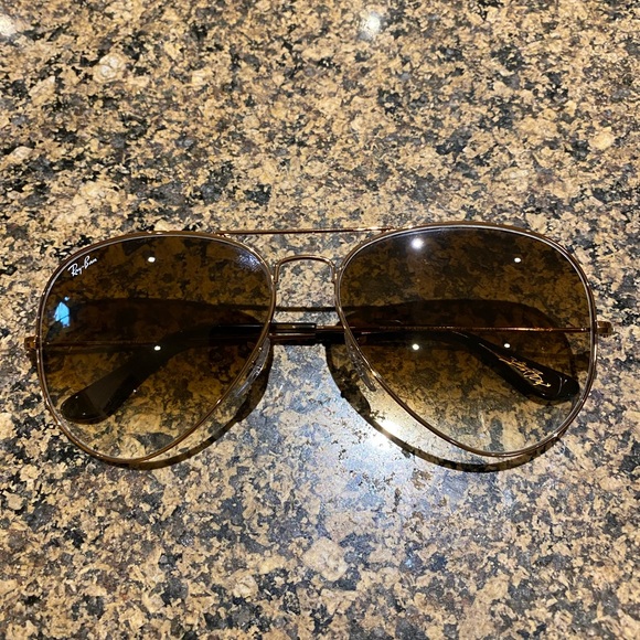 Ray Ban aviators sunglasses - Picture 2 of 3